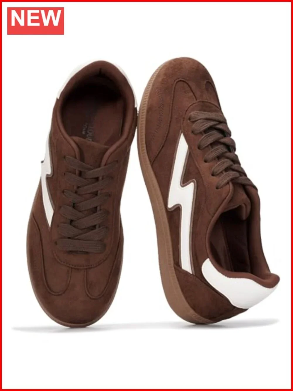 Women's Sneakers Memory Foam Insole Lace-Up Non-Slip Walking Shoes